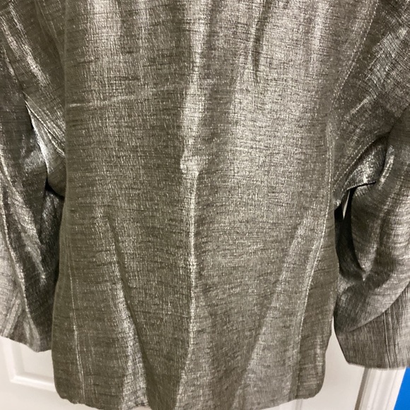 Ruby Road metallic colored shirt waisted jacket. - Picture 5 of 6